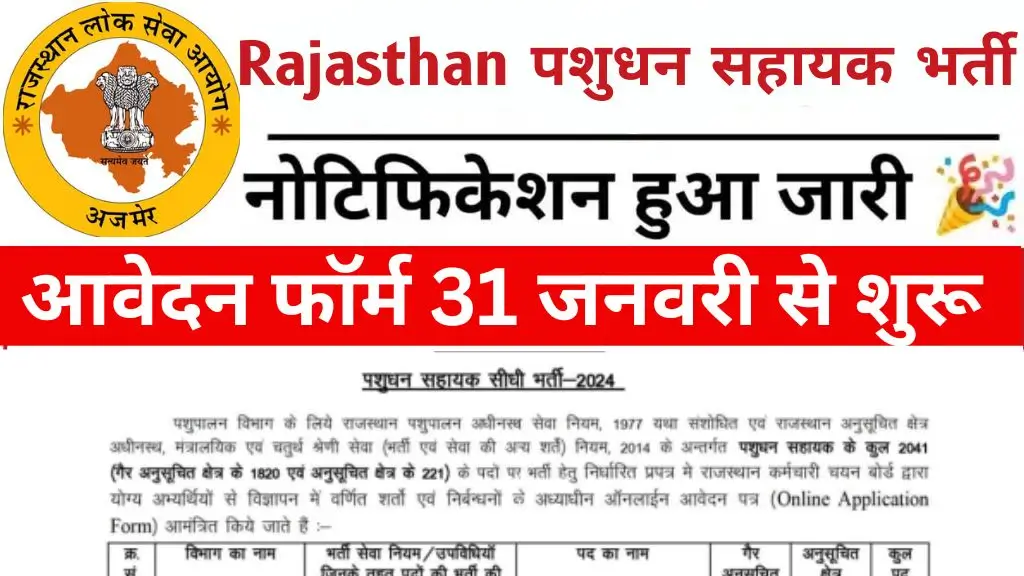 Rajasthan Pashudhan Sahayak